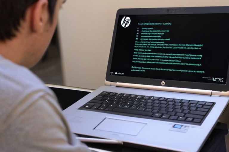 ¿Cómo puedo hacer si mi portátil HP pone en pantalla "Sistema desactivado"?