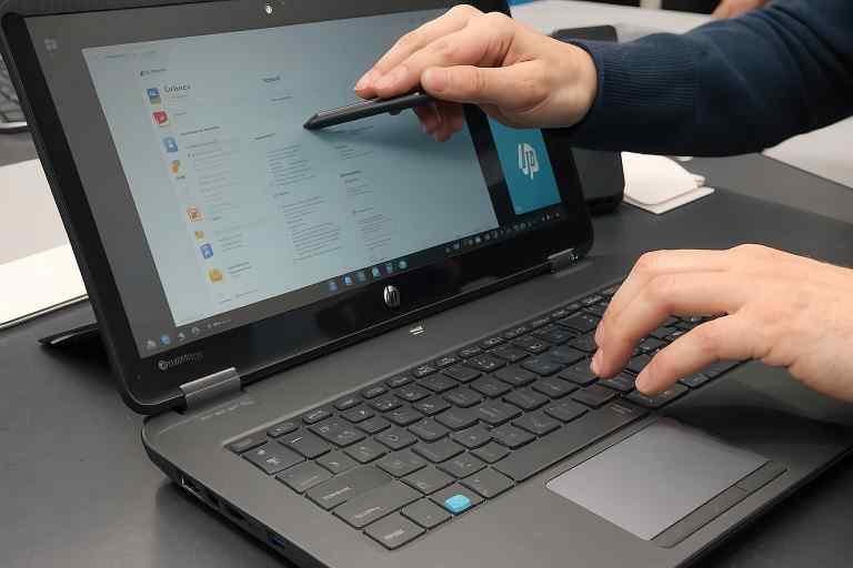 ¿Cómo resolver problemas de pantalla azul en notebook HP?