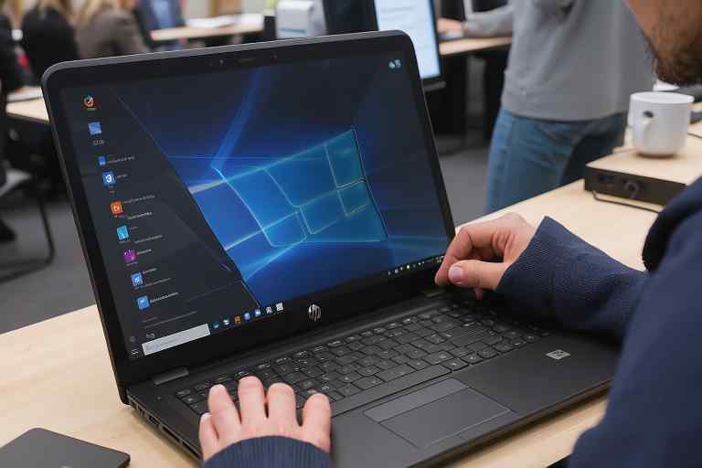¿Cómo resolver problemas de pantalla azul en notebook HP?