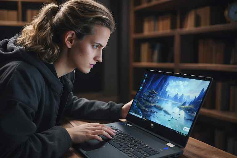 ¿Cómo reparar una pantalla en negro en mi HP Pavilion?
